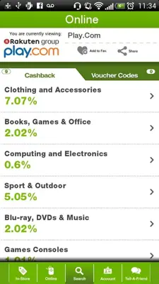 Top Cashback android App screenshot 3